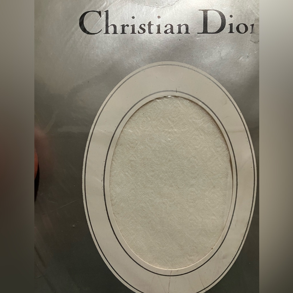 Christian Dior White Spanish Lace Tights - Size L, New
